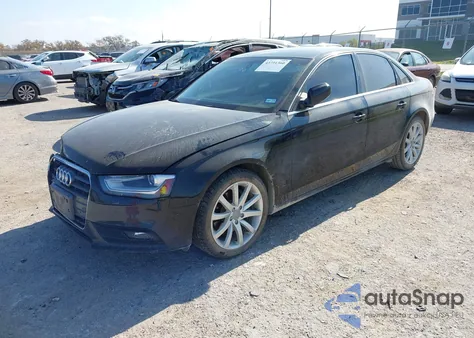 2013 Audi A4 2.0T Premium from USA, damaged, VIN WAUAFAFL9DA148753